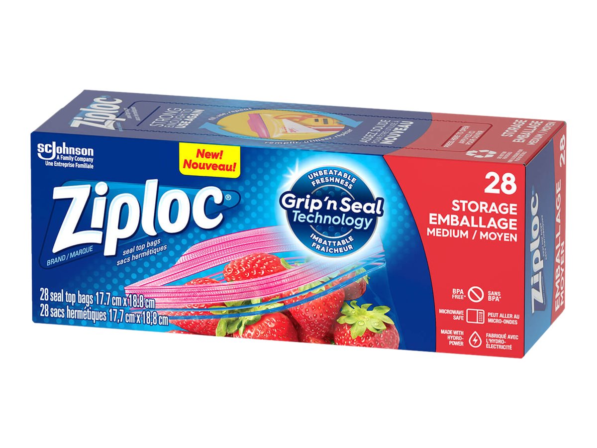 Ziploc Storage Bags - Regular - 28s