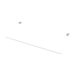 FELLOWES LEVADO PLATEAU SEUL BLANC 180CM