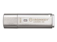Kingston IronKey Locker 50 32GB USB 3.2 Gen 1 Sølv