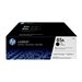 HP 2x Toner CE285A black HV