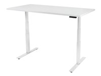 Ergotech HiLO Table top rectangular white