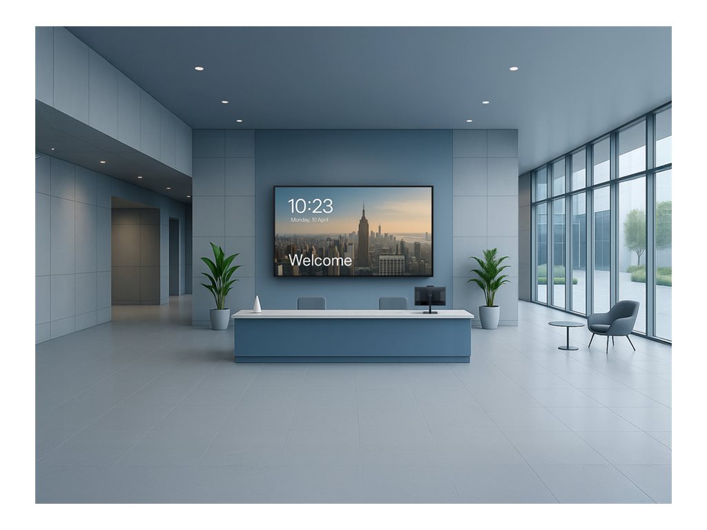 ViewSonic ViewBoard CDE6514-2C Digital Signage Display 65" 4K UHD Android 14 Schwarz