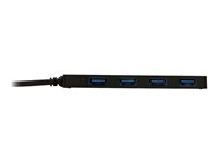 i-Tec USB-C Slim Passive Hub - hub - 4 ports