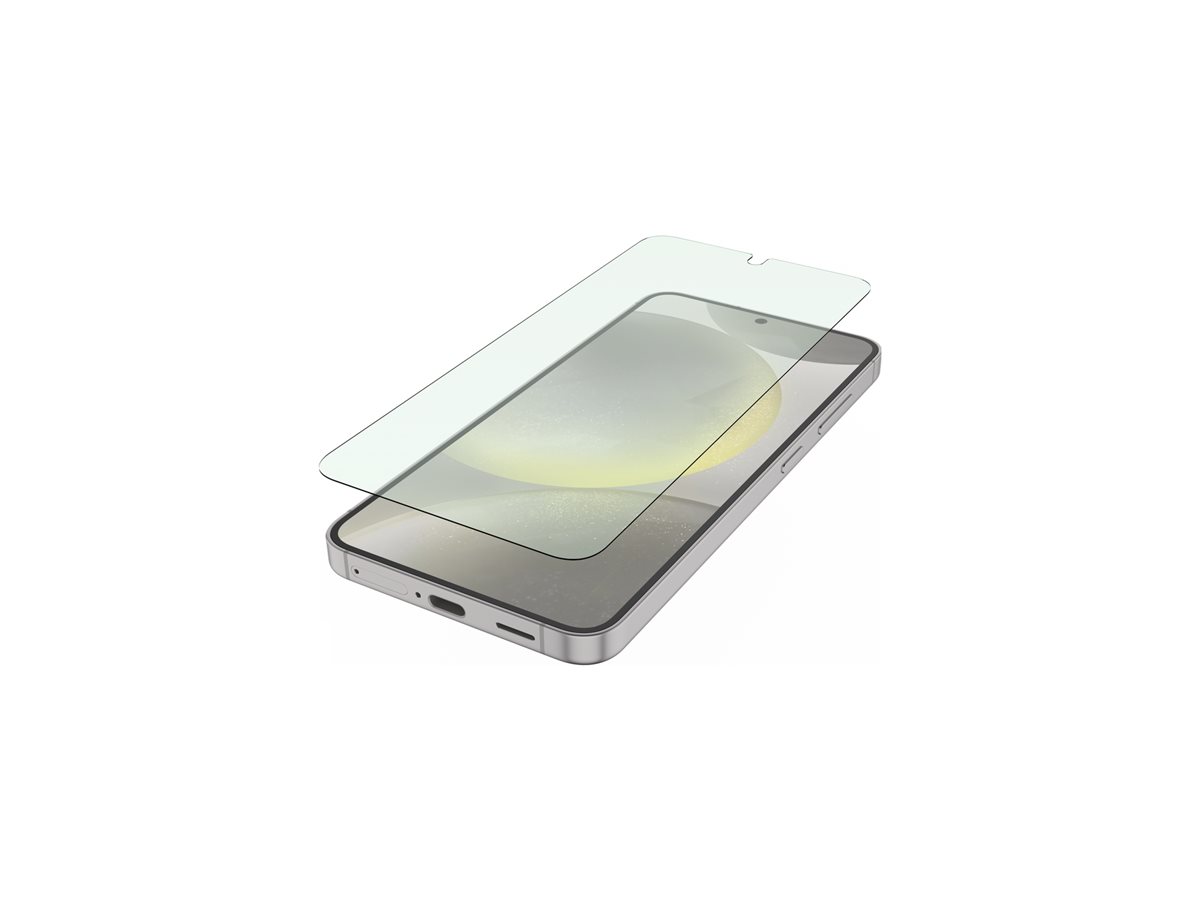 Belkin ScreenForce TrueClear Curve screen protector for mobile phone blue light Product shot Close-up 75550