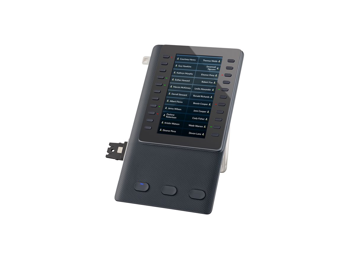 HP Poly Edge E Expansion Module - modul rozšíření klávesnice pro telefon VoIP - 22 multifunkčních řádkových kláves – foto 3