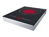 Steba HK 30, Sort, Rustfrit stål, Bordplade, Keramisk, Keramisk, 1 zone(s), 1 zone(s)