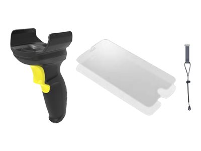 ZEBRA EVM/EMC, MC22/MC27 ENABLE KIT, INCLUDES SNAP-ON TRIGGER HANDLE, WRIST STRAP FOR TRIGGER HANDLE, AND 5-PACK OF TEMPERED GLASS SCREEN PROTECTOR