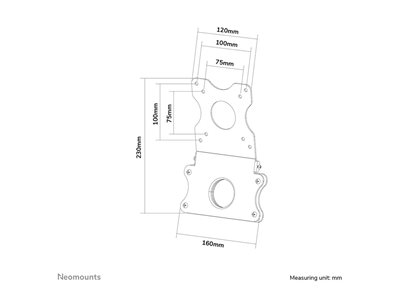 NEOMOUNTS BY NEWSTAR FPMA-VESAMAC2127, Optionen & Andere  (BILD3)