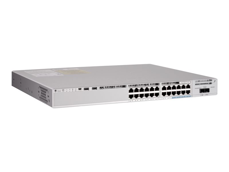 Cisco Catalyst 9200L - Network Essentials - commutateur - 24 ports - Gr - Montable sur rack