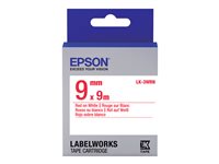Epson LabelWorks LK-3WRN Mærkattape  (0,9 cm x 9 m) 1kassette(r) C53S653008
