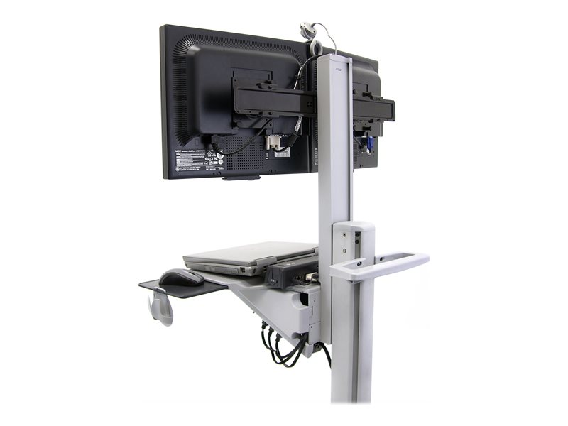 Neo-Flex Dual WideView WorkSpace / LCD-Größe <=22" / Belastbarkeit 5,4-18kg / Anhebung 51cm / Neigung 90° / VESA MIS-D/E/F