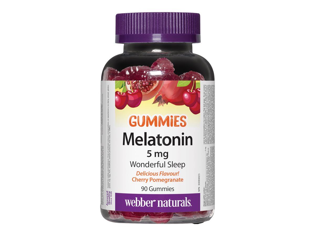 Webber Naturals Melatonin Gummies - 5mg - 90's