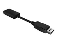 RaidSonic ICY BOX Video / lyd adapter DisplayPort / HDMI Sort