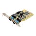 StarTech.com 2 Port RS232/422/485 PCI Serial Adapter Card w/ ESD