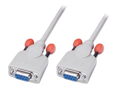LINDY RS232 Cable 9 Pin Null Modem 2m