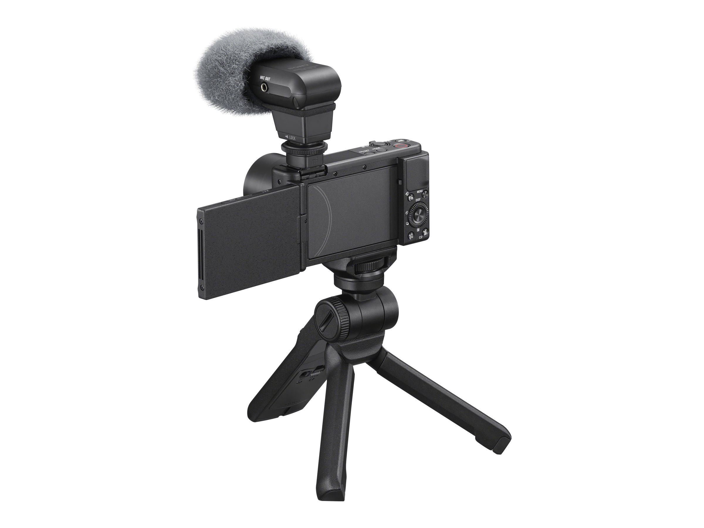 Sony ZV-1 digital camera Product shot Back 79001