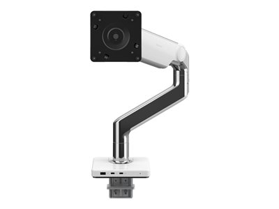Humanscale M8.1 - Mounting kit (angled / dynamic link, standard monitor tilt, VESA adapter (black), desk clamp base)