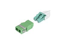 Startech - Coupleur réseau - mode unique LC/APC (F) pour mode unique LC/APC (F) - fibre optique 