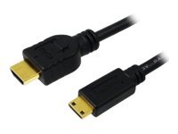 LogiLink HDMI han -> Mini HDMI han 1.5 m Sort