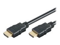 M-CAB HDMI han -> HDMI han 1 m Sort