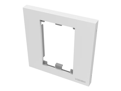 TechConnect 3 1-Gang UK Surround - Faceplate - whi