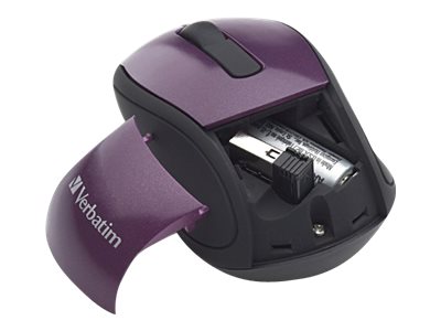Verbatim Wireless Mini Travel Mouse - Mouse - optical - 3 buttons 