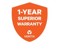 Vertiv Hardware Maintenance Gold - extended service agreement - 1 year - shipment