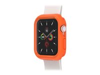 OtterBox EXO EDGE - Stoßstange für Smartwatch - Polycarbonat, TPE - Bright Sun Orange - elegantes Design - für Apple Watch (44 mm)