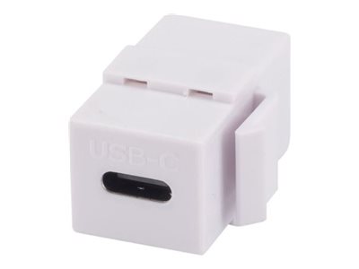 Dynamix keystone jack, USB-C 3.1, female to female