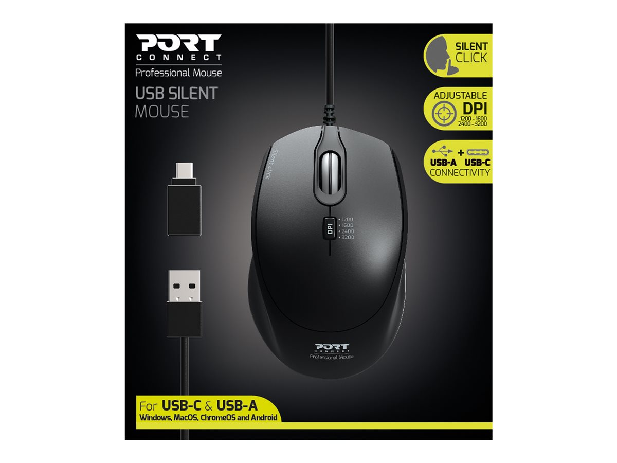 PORT DESIGNS Mouse Office Pro Silent
