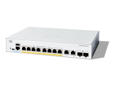 CISCO C1200-8FP-2G, Netzwerk Switch Webverwaltet, CISCO  (BILD2)