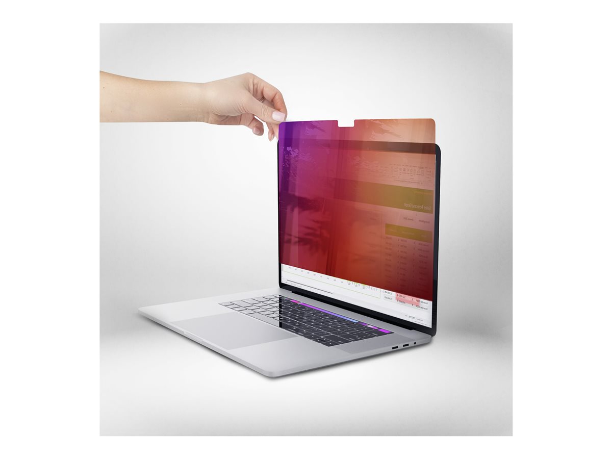 StarTech.com 16-inch MacBook Pro 21/23 Privacy Screen, Gold Filter w/Enhanced Privacy, Computer Security Shield, Double-Sided Screen Protector, +/- 30 Deg. - filtr pro zvýšení soukromí k notebooku (horizontální) – foto 4