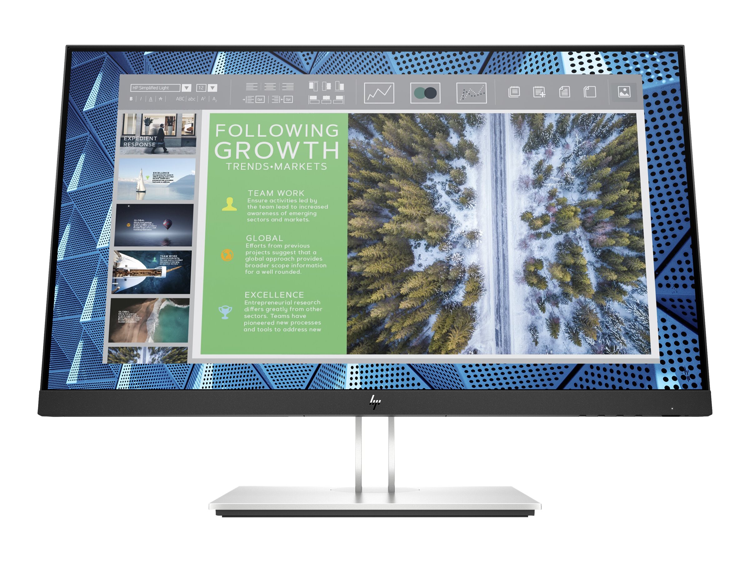 HP E24q G4 - E-Series - LED monitor - QHD - 24
