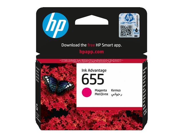 HP 655 ink cartridge magenta 600p CZ111AE#BHK