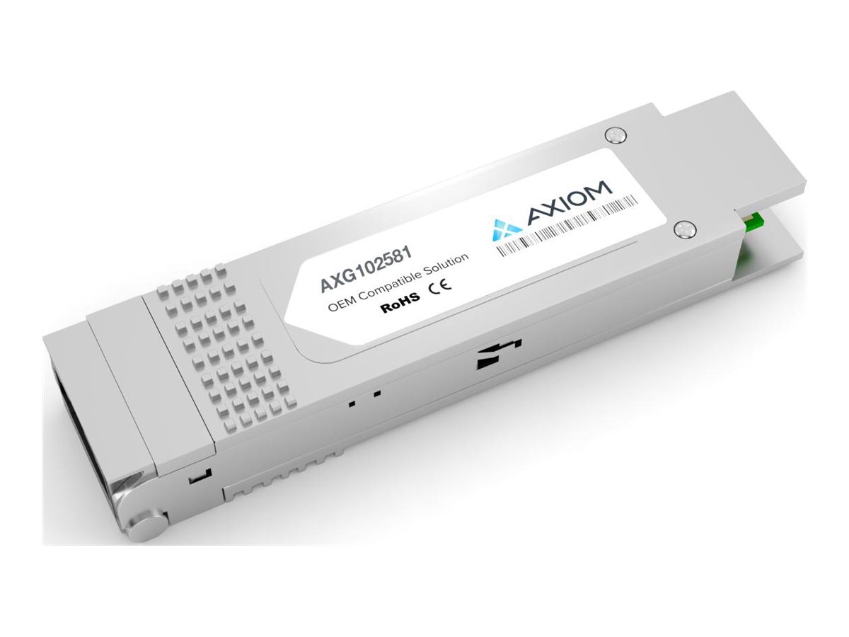 Axiom - QSFP28 transceiver module (equivalent to: Alcatel QSFP-100G-LR4-AL)