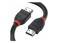 LINDY 0.5m 8K60Hz HDMI cable Black Line