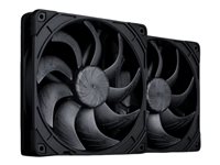 Noctua NF-A14X25 G2 PWM SX2-PP Fan 2-pack Sort 140 mm