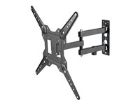 Vision VFM-WA4X4/V3 mounting kit - double-articulated - for LCD display - black