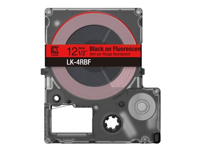 EPSON Colour Tape Fluorescent Red/Black