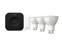 Philips Hue White and Color Ambiance Starter Kit Pro Lyspære 4.2W 2000-6500K 16 millioner farver