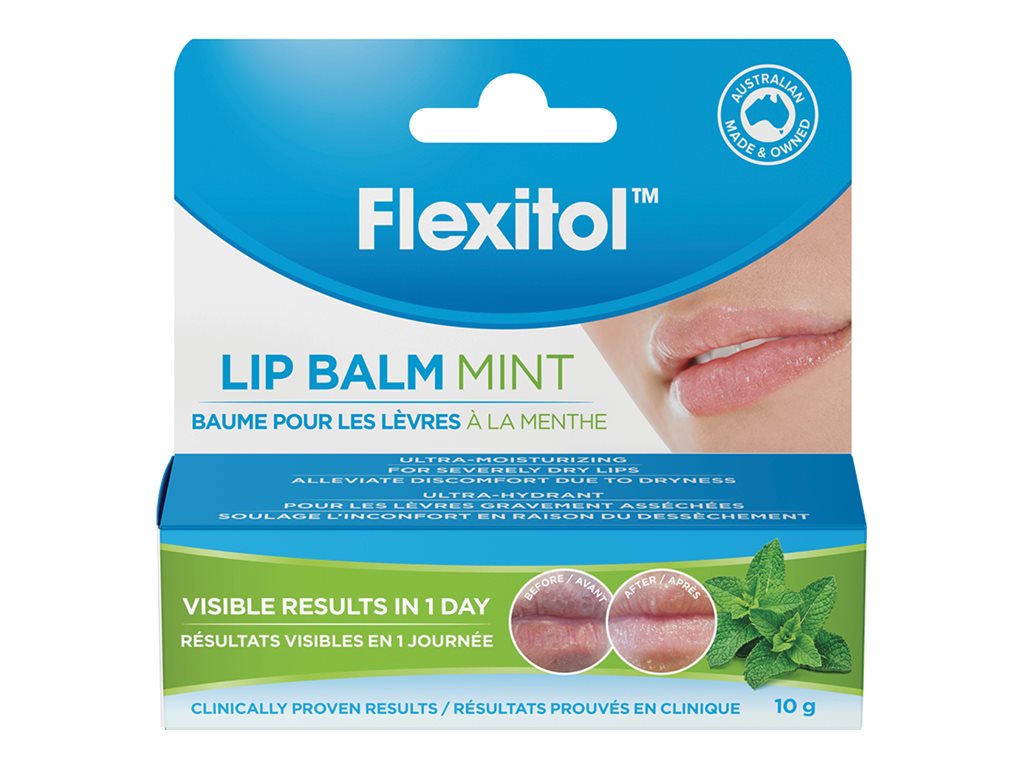 Flexitol Lip Balm - Mint - 10g