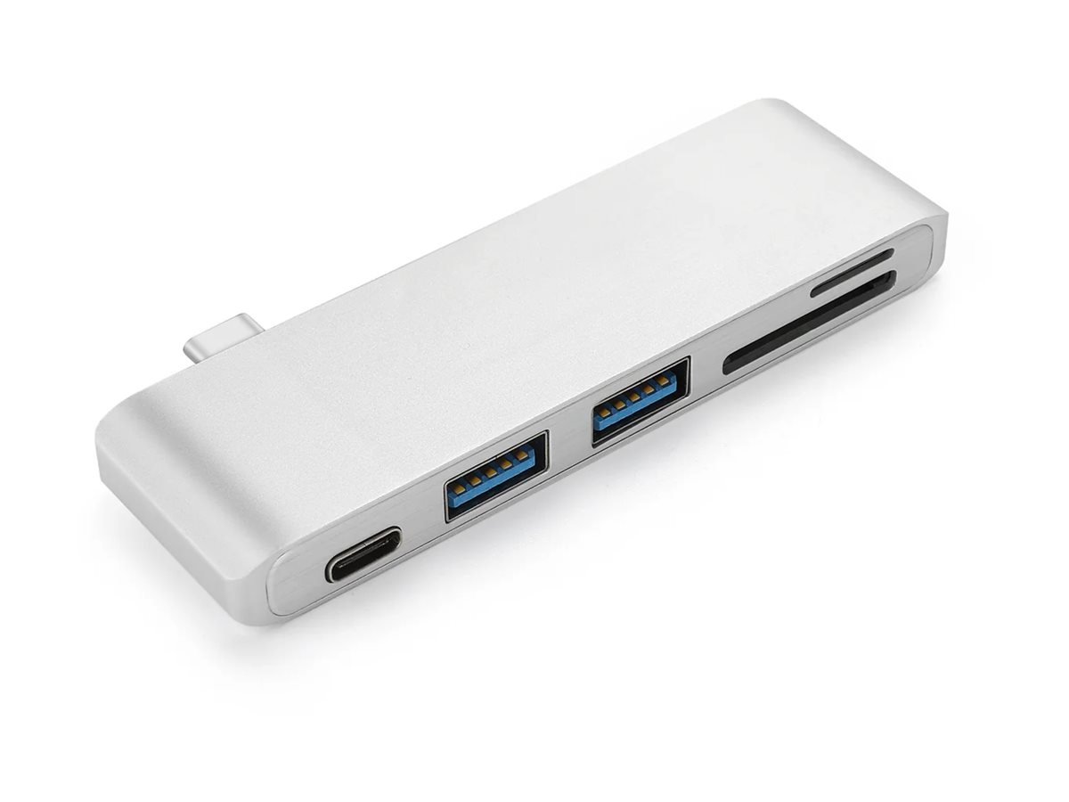 OTM BASICS MULTIFUNCTION TYPE C HUB WITH USB 3.0 PORTS, TF/SD CARD READER, PD CH