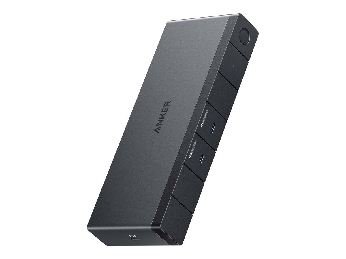 Anker 568, docking station, USB / USB-C, HDMI, 1GbE