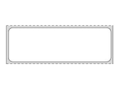 PDC Healthcare Paper permanent adhesive perforated white 