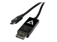 V7 - DisplayPort cable - USB-C to DisplayPort - 2 m