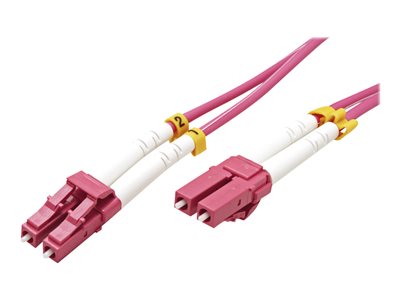 VALUE LWL-Kabel 50/125um violett 0,5m