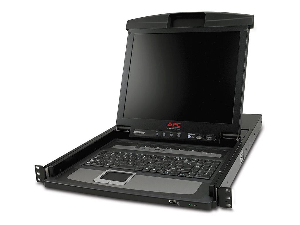 APC 17p Rack LCD Console KVM Switch