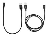 Verbatim Sync and Charge USB-kabelkit Sort