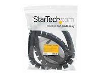StarTech .com Gaine spirale range-câble en noir