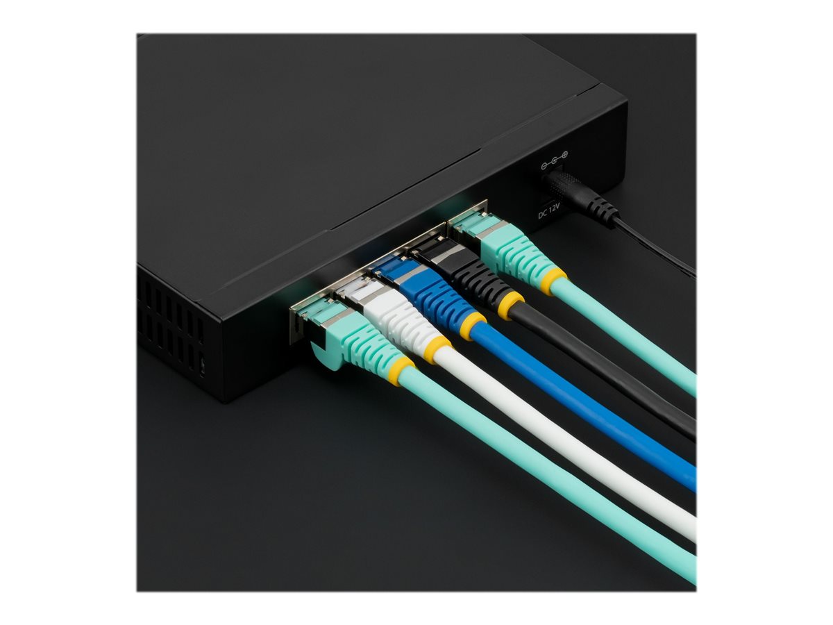 STARTECH 50cm LSZH CAT6a Ethernet Cable - Black – foto 5